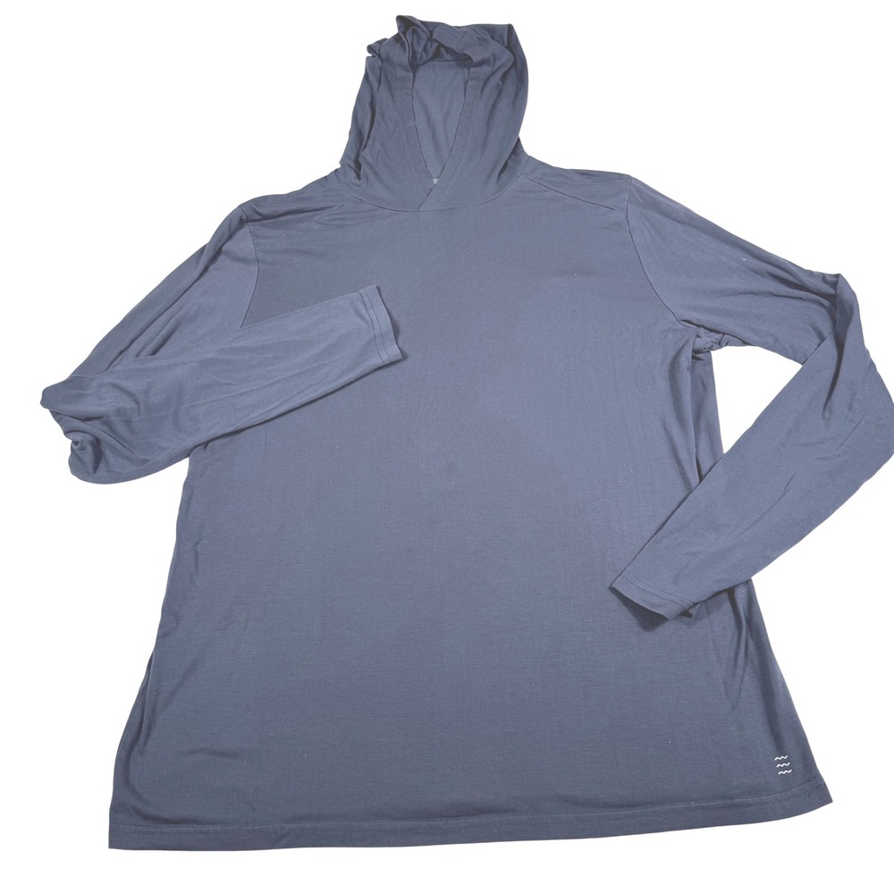 Free Fly Bamboo Hoodie Size M gray Lightweight Long Sleeve Active Top